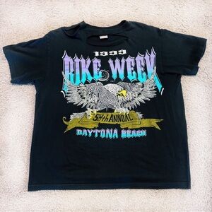 ✨ Vintage 1999 Daytona Beach Bike Week 58th Anniversary T Shirt